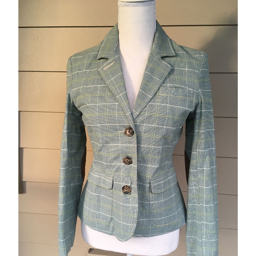 Plaid blazer